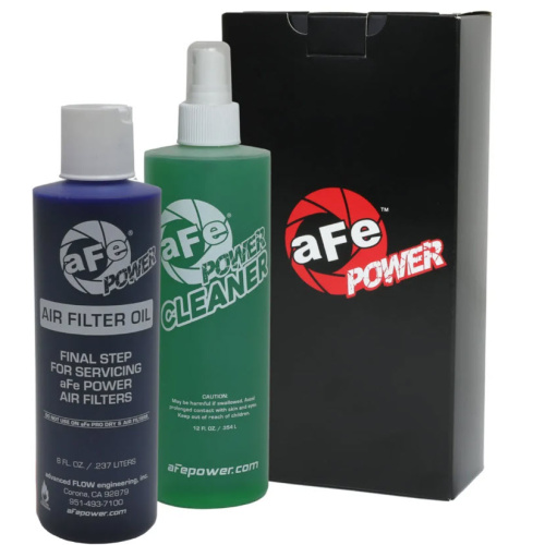 aFe POWER Pro 5R & Pro 10R Air Filter Restore Kit - 8 oz Squeeze Oil & 12 oz Spray Cleaner